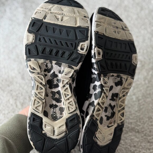 Women's APL Techloom Bliss Leopard Black & White Sneakers - 7 - Picture 9 of 12